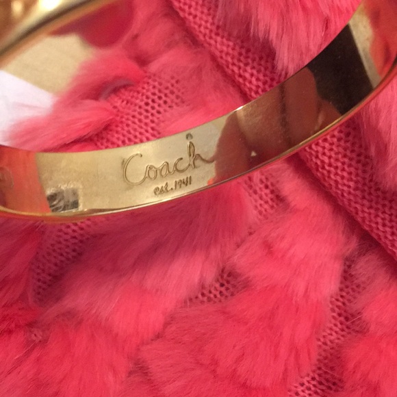 Authentic Gold Coach bangle - Picture 2 of 2